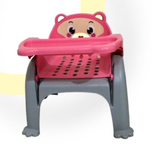 2 in 1 Baby Feeding Chair (Pink)